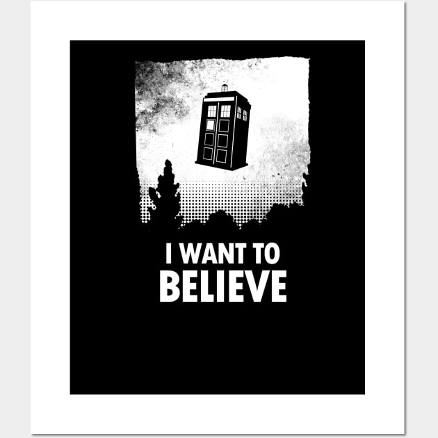 I Want to Believe Wall Art by TomTrager